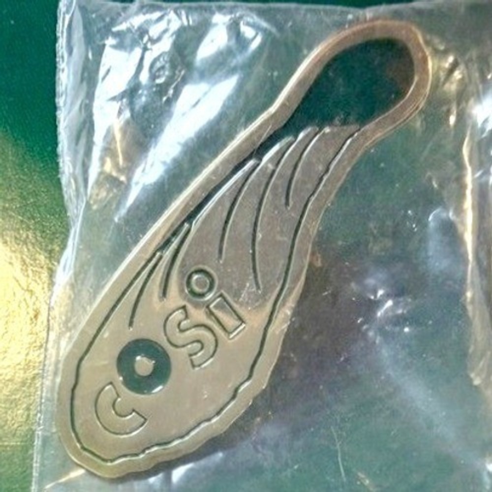COSI Forest Collector Pin Silver Green Science Museum Souvenir Achievement STEAM